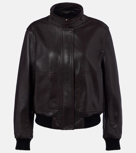 Nour Hammour Veste Rios en cuir - Nour Hammour - Modalova