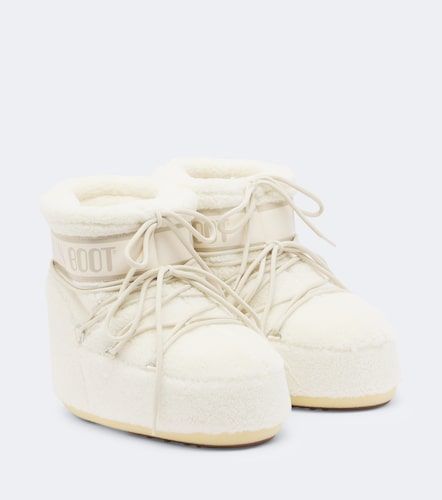 Bottines après-ski Icon Low en teddy - Moon Boot - Modalova