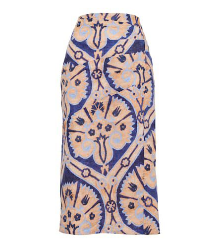 JUPE ANCESTRY Coton Johanna Ortiz en coloris Bleu Femme Vêtements Jupes Jupes mi-longues 