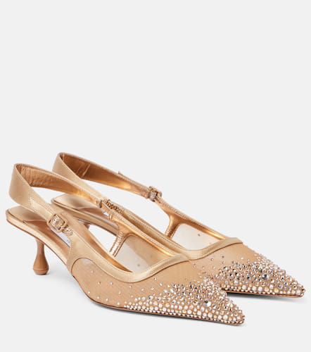 Escarpins slingback Amel 50 à ornements - Jimmy Choo - Modalova