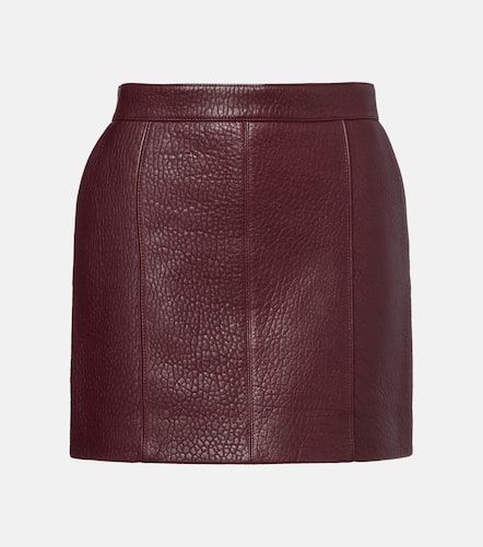 Chloé Mini-jupe en cuir - Chloe - Modalova