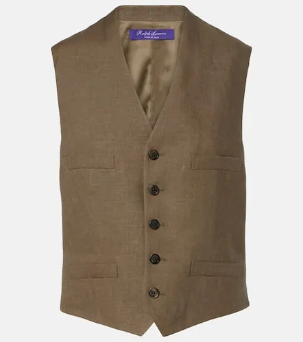 Gilet Jaiden en lin - Ralph Lauren Collection - Modalova