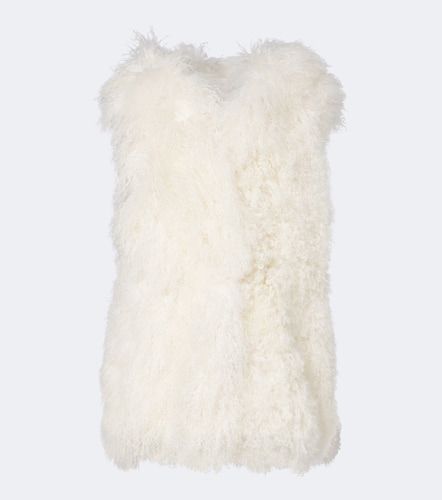 Veste sans manches en shearling - Yves Salomon - Modalova