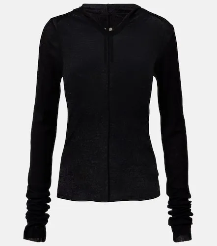 Rick Owens Top à capuche en coton - Rick Owens - Modalova
