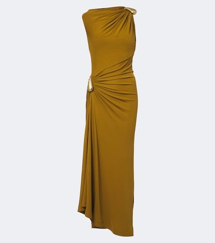 Robe longue à ornements - Bottega Veneta - Modalova