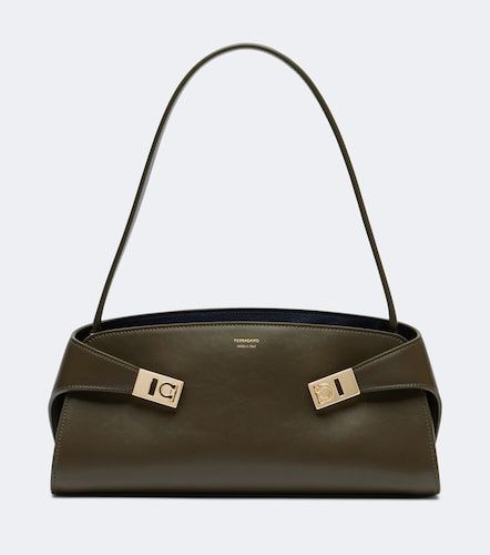 Sac Hug East-West Small en cuir - Ferragamo - Modalova