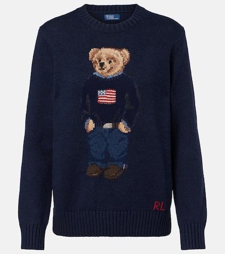 Pull Polo Bear en coton et lin - Polo Ralph Lauren - Modalova