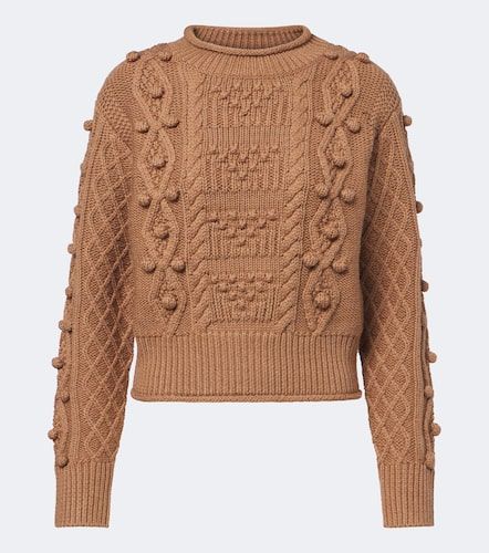 Pull Milo en laine à maille torsadée - Emilia Wickstead - Modalova