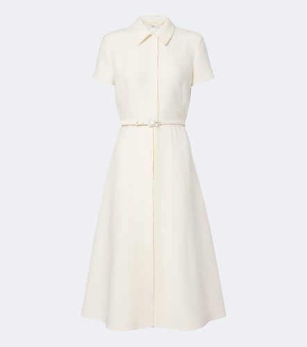 Fendi Robe midi en laine et soie - Fendi - Modalova