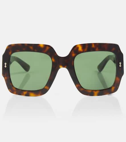 Lunettes de soleil carrées - Gucci - Modalova