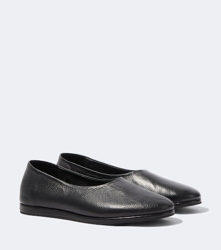 Chaussures slip-on City en cuir - Saman Amel - Modalova