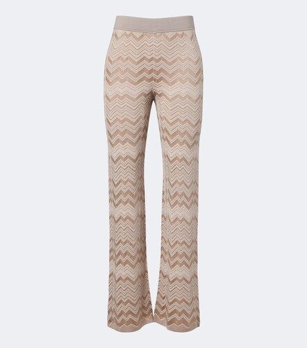 Pantalon évasé à motif Zigzag - Missoni - Modalova