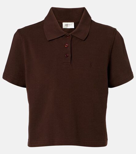 Polo Cassandre en coton - Saint Laurent - Modalova