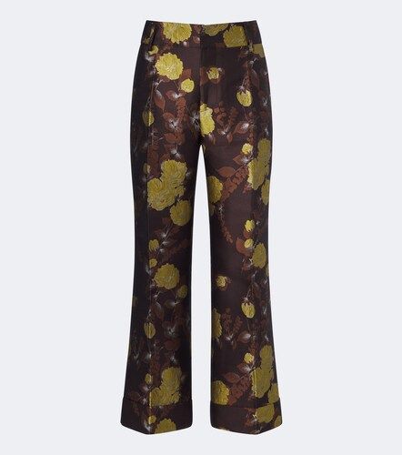 Pantalon droit Hendrix à fleurs - La DoubleJ - Modalova
