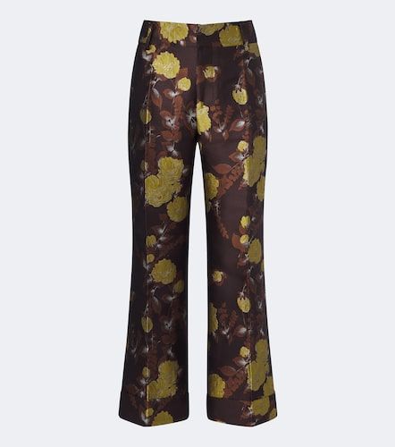 Pantalon droit Hendrix à fleurs - La DoubleJ - Modalova