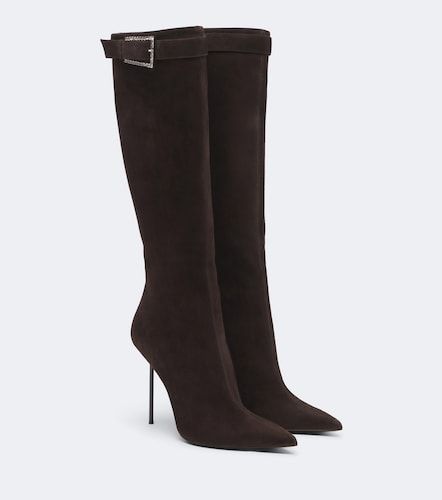 Bottes Lidia en daim à ornements - Paris Texas - Modalova