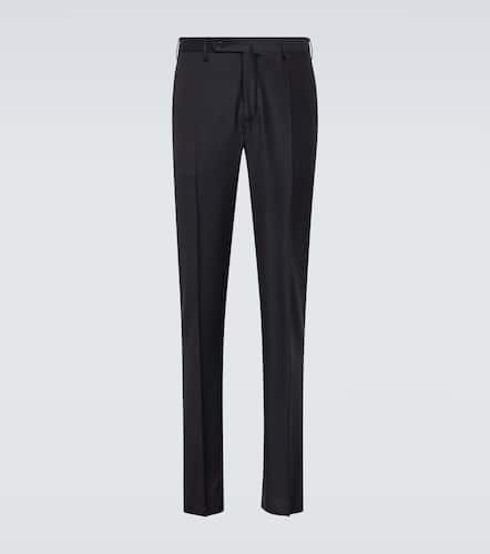 Pantalon tapered en laine vierge - Incotex - Modalova