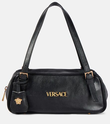 Sac Tag Bowling Medium en cuir - Versace - Modalova