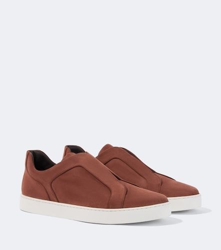 Baskets Agilio en daim - Manolo Blahnik - Modalova