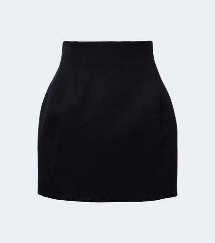 Mugler Mini-jupe en laine - Mugler - Modalova