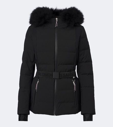 Veste doudoune de ski à ceinture - Yves Salomon - Modalova