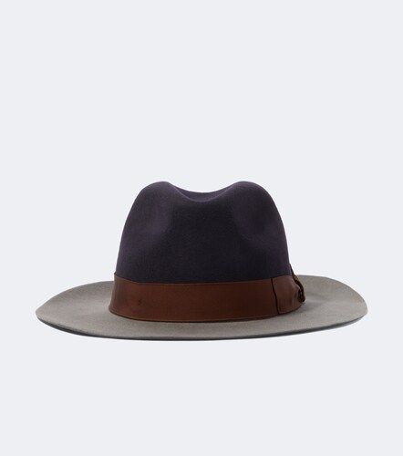 Borsalino Fedora Scott en laine - Borsalino - Modalova