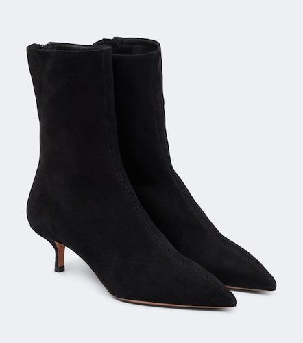 Bottines Montmartre 50 en daim - Aquazzura - Modalova