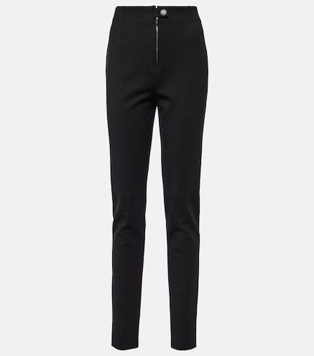 Alaïa Leggings taille haute en gabardine - Alaia - Modalova