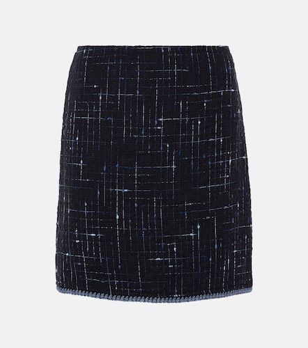 Mini-jupe en tweed de coton mélangé - Etro - Modalova