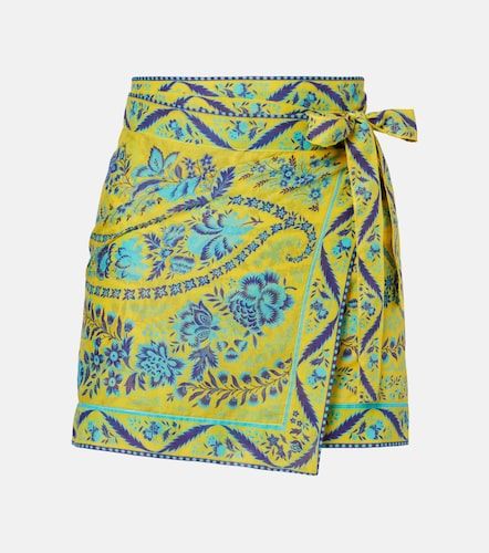 Robe de plage en coton à imprimé floral - Etro - Modalova
