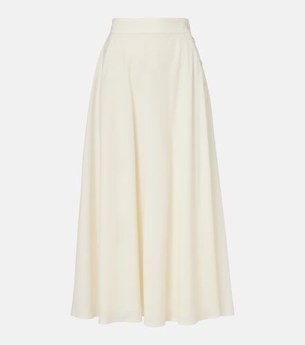 Jupe midi Kenzie en laine mélangée - Ralph Lauren Collection - Modalova