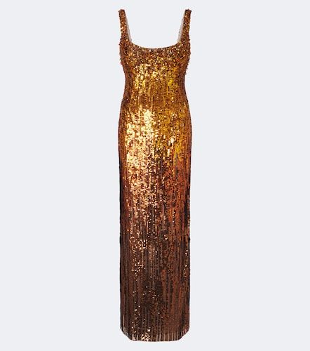 Robe longue Rosalie à ornements - Jenny Packham - Modalova