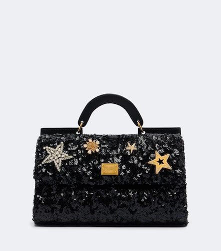 Sac Sicily Mini à sequins - Dolce&Gabbana - Modalova