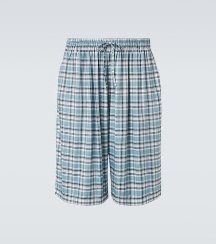 Short en flanelle à carreaux - Acne Studios - Modalova