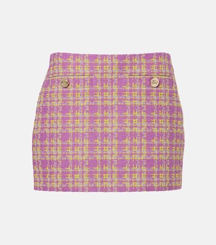 Mini-jupe en tweed de coton mélangé - Gucci - Modalova