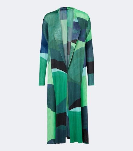 Cardigan Orbit à imprimé - Pleats Please Issey Miyake - Modalova