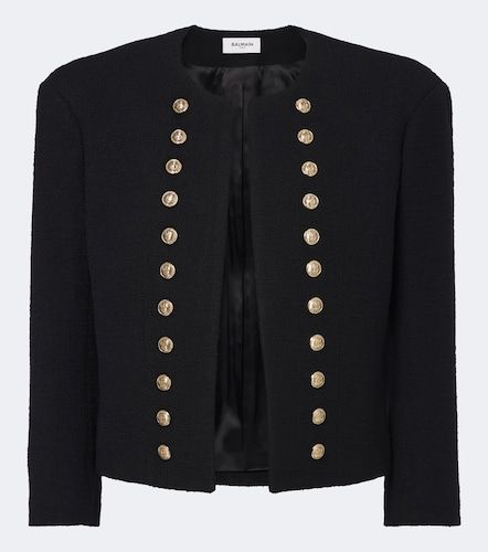 Balmain Veste en laine mélangée - Balmain - Modalova