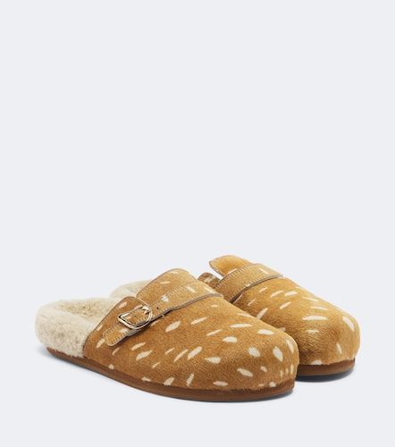 Mules Vasilitsa en cuir façon poulain - Ancient Greek Sandals - Modalova