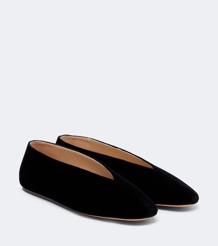 Le Monde Béryl Ballerines Olympia en velours - Le Monde Beryl - Modalova
