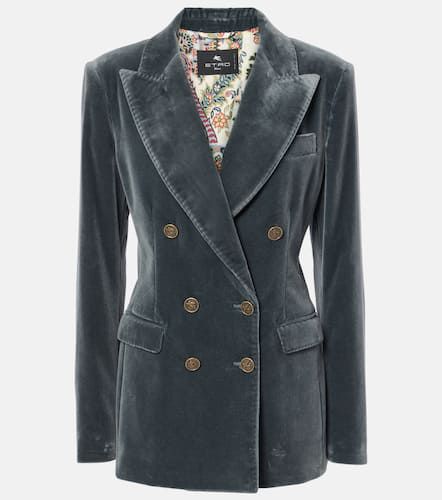 Etro Blazer en velours de coton - Etro - Modalova