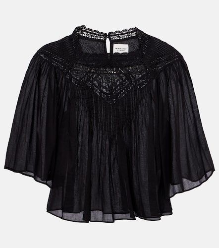 Blouse Garia en coton et dentelle - Marant Etoile - Modalova