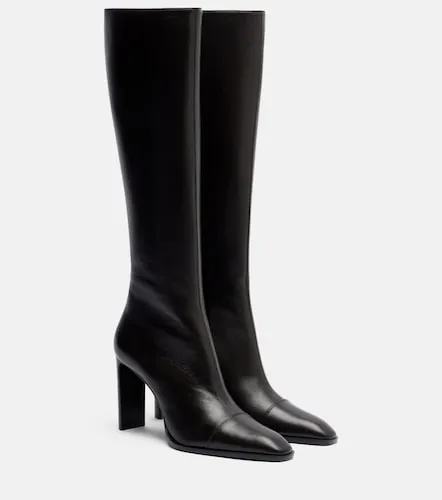 Bottes Venetia en cuir - Saint Laurent - Modalova