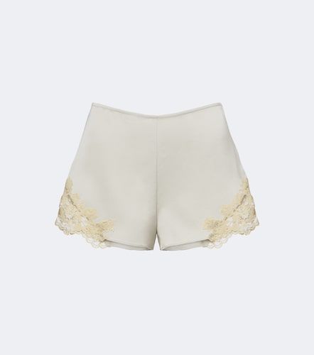 De La Vali Short Reparo à dentelle - De La Vali - Modalova
