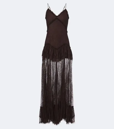 Robe longue Kala en dentelle - De La Vali - Modalova