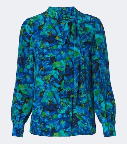 Gucci Blouse en soie à fleurs - Gucci - Modalova