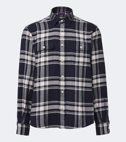 Chemise en coton à carreaux - Ralph Lauren Purple Label - Modalova