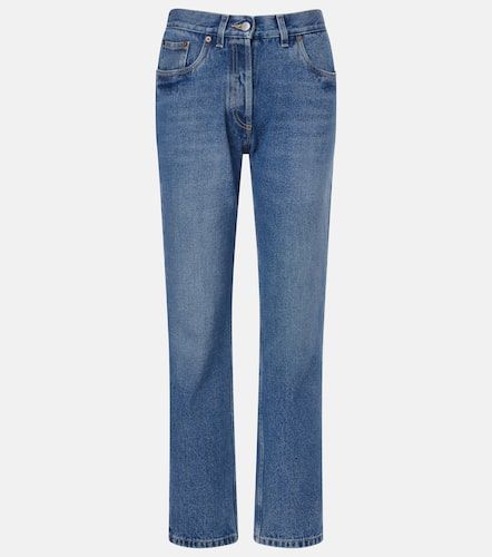 Prada Jean droit à taille basse - Prada - Modalova