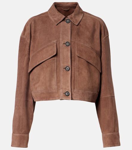 Veste courte Monili en daim - Brunello Cucinelli - Modalova