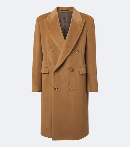 Manteau croisé en laine vierge - Lardini - Modalova