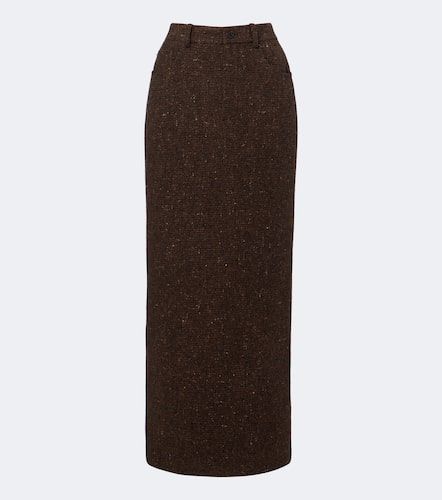 Jupe longue en laine et cachemire mélangés - Ralph Lauren Collection - Modalova
